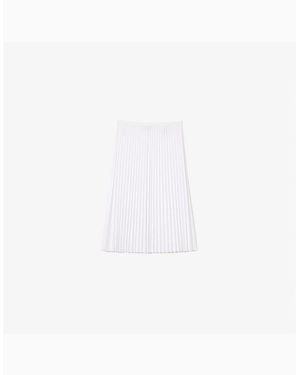 Lacoste Knitted Skirt - White