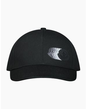 Moncler Logo Patch Cap - Black