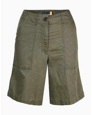 Timberland Linen Citadel Bermuda Shorts - Green