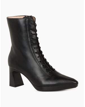 Hispanitas Atlanta Lace Up Ankle Boots - Black
