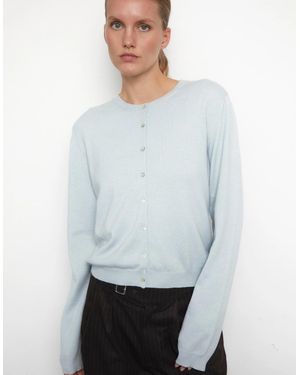 no emotions The Christy Cardigan - Blue