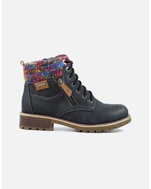 Lunar Tabasco Ankle Boots - Blue