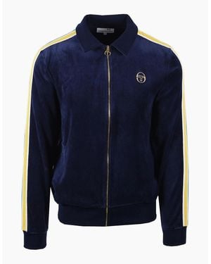 Sergio Tacchini Monte Track Top Maritime/Mango Mint - Blue