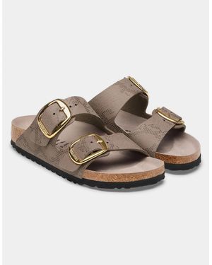 Birkenstock Arizona Big Buckle Synthetics Sandals - Brown