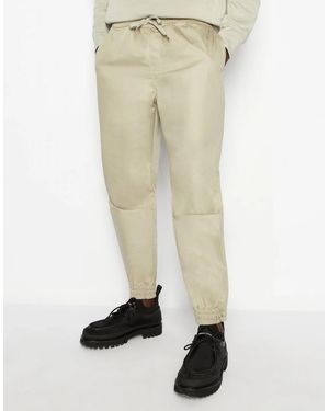 ARMANI EXCHANGE Organic Cotton Joggers - Natural