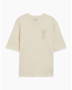 Ami Paris 'Ami De Coeur' Patch T-Shirt - White