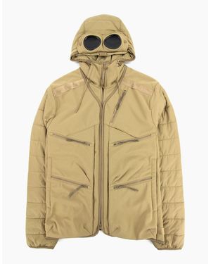 C.P. Company C.P. Shell-R Mixed Goggle Jacket Mustard 326 - Metallic