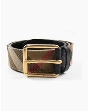 Burberry Mark Belt House Check - Black