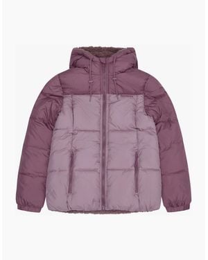 Reebok Rb2103 Reversible Puffer Sherpa - Purple