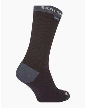 SealSkinz Wiveton Waterproof Socks - Grey