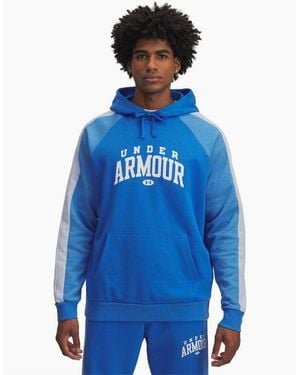 Under Armour Rival Fleece Cb Hood - Blue