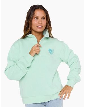 Rip Curl Rip Curl Half Zip Half Zip Fleece - Green
