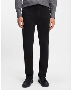 BOSS Boss Tapered-Fit Chinos - Black