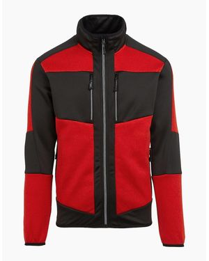 Regatta Professional Adult Knitted Stretch Midlayer - Red