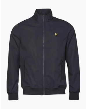 Lyle & Scott Lyle & Scott Mesh Backed Funnel Neck Jacket - Blue