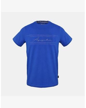 Aquascutum Crewneck T - Blue