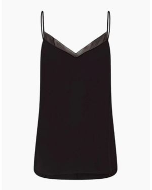 Ted Baker Lulea Chiffon Insert Cami Top - Black