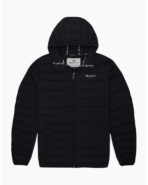 Aquascutum Active Rlg Active Hooded 100 Gr Jacket - Blue