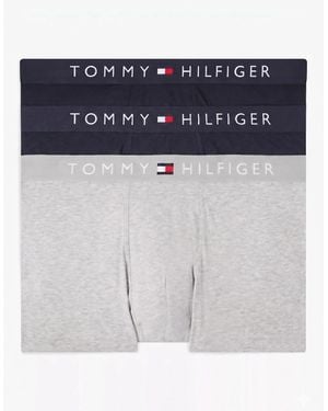 Tommy Hilfiger Underwear 3Pack Soft Boxer - Blue