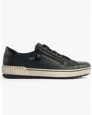 Remonte D0700-15 Leather Causal Shoes - Black