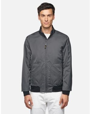 Geox M Snake Bomber Jacket - Grey