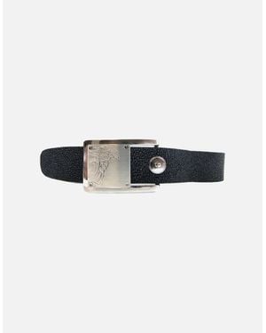 Versace Medusa Buckle Belt - Black
