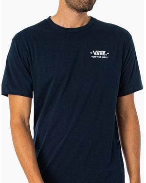 Vans Essentials Short Sleeve Cotton T-Shirt - Blue