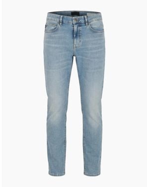 BOSS Boss Delaware Soft Motion Slim Fit Jeans Light - Blue