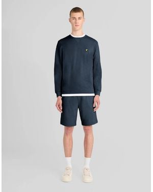 Lyle & Scott Everyday Cotton Sweat Shorts - Blue