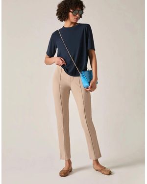 James Lakeland Cigarette Trousers - Blue