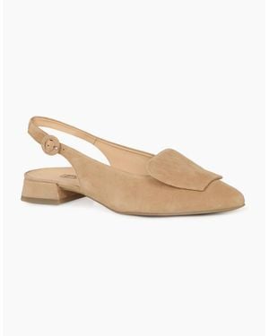 Paul Green Kaia Slingback Sandals - Natural