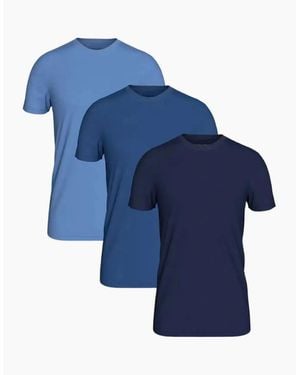 Calvin Klein 3-Pack Cotton Classics T-Shirts, Combination - Blue