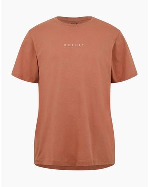 Hurley M Sunset Ss T - Orange