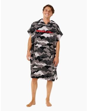 Rip Curl Rip Curl Fun Times Hooded Towel Poncho - Black