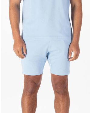 Luke 1977 Phoenix Textured Shorts - Blue