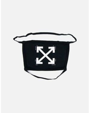 Off-White c/o Virgil Abloh Off Arrow Print Face Covering Mask - Blue