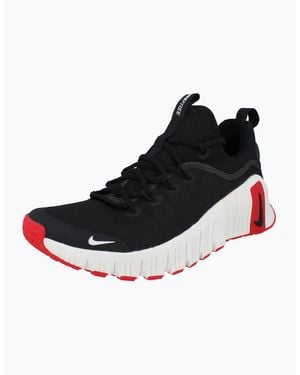 Nike Free Metcon 6 Trainers Fj7127 Shoes 006 - Black
