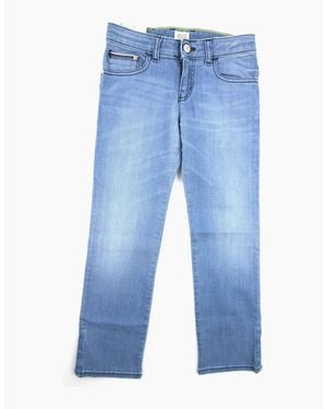 Armani Jeans Raw Denim Jnr Denim - Blue