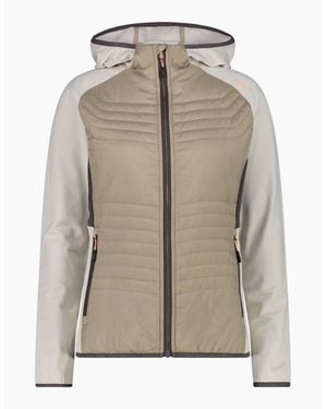 CMP Unlimitech Hybrid Performance Padded Jacket - Natural