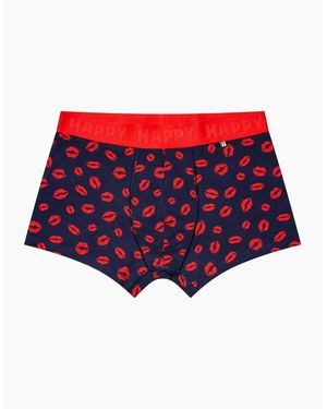 Happy Socks Kisses Boxer Trunk - Red