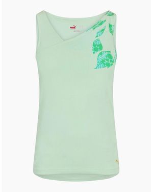PUMA Shala Graphic Top - Green