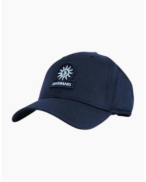 Sandbanks Badge Logo Cap A1-26 - Blue