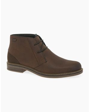 Barbour Readhead Leather Chukka Boots - Brown