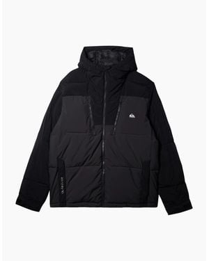 Quiksilver Nomad Hooded Puffer Jacket - Black