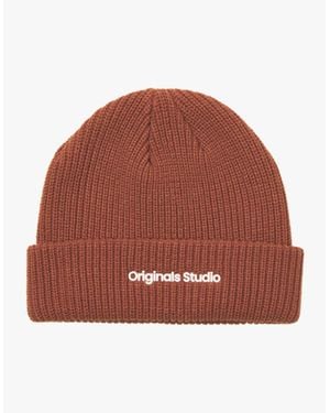 Jack & Jones Vesterbro Beanie Brandy - Brown