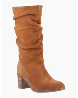 Hush Puppies Cosima Knee High Boots - Brown