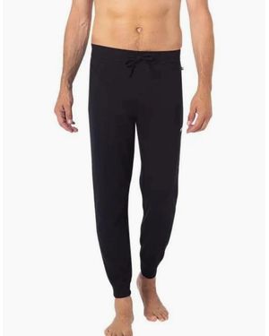 BOSS Lightweight Mini Waffle Lounge Bottoms - Blue