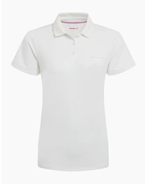 Craghoppers Ladies Thornbury Nosilife Short-Sleeved Golf Polo Shirt - White