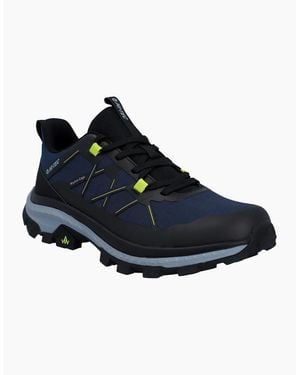 Hi-Tec Infuse Low Polyester /Spellbound/Acid Lime Hiking Shoes - Blue
