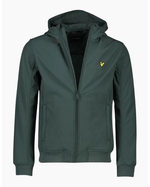 Lyle & Scott Lyle & Scott Fleece Back Softshell Jacket - Green